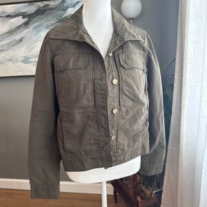 5.11 Tactical Women’s Canvas Utility Jacket - Size Small - Ranger Green/Olive